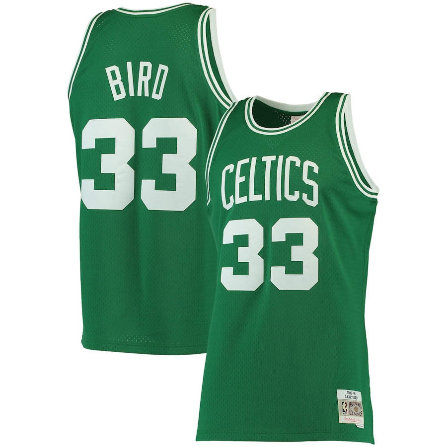 NBA's Best Throwback Jerseys - Larry Bird - Made by Mitchell and Ness NBA Best Throwback Jerseys - Larry Bird